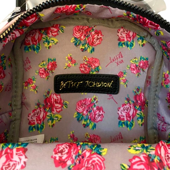 Betsey Johnson Mini Backpack & Card Case Boxed Set - Picture 7 of 15